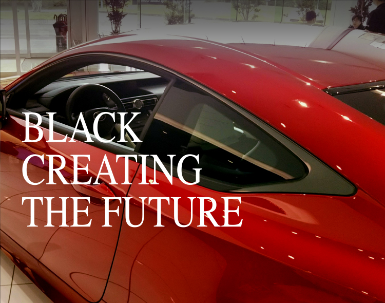 BLACK CREATING THE FUTURE:黒いステンレス材“アベルブラック”