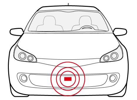 Adaptable to automobile senser structural parts