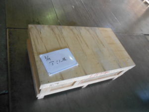 Export package wooden case (coil for exterior use)